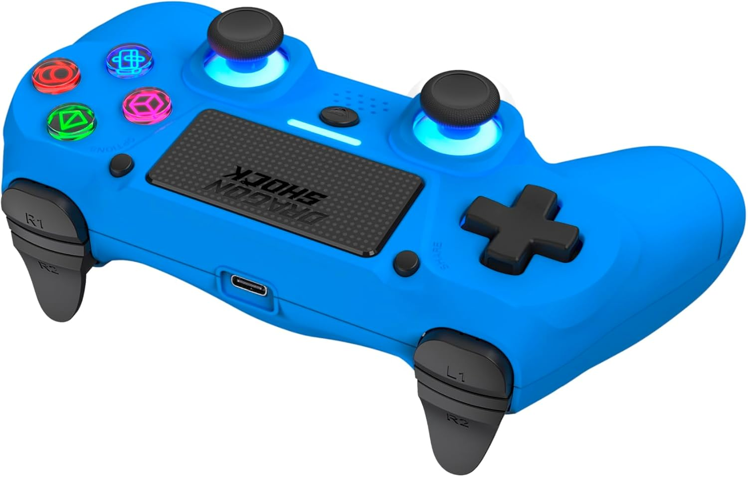 Mizar Dragonshock PS4 Wireless Controller Blue Mizar Dragonshock PS4 Wireless Controller Blue
